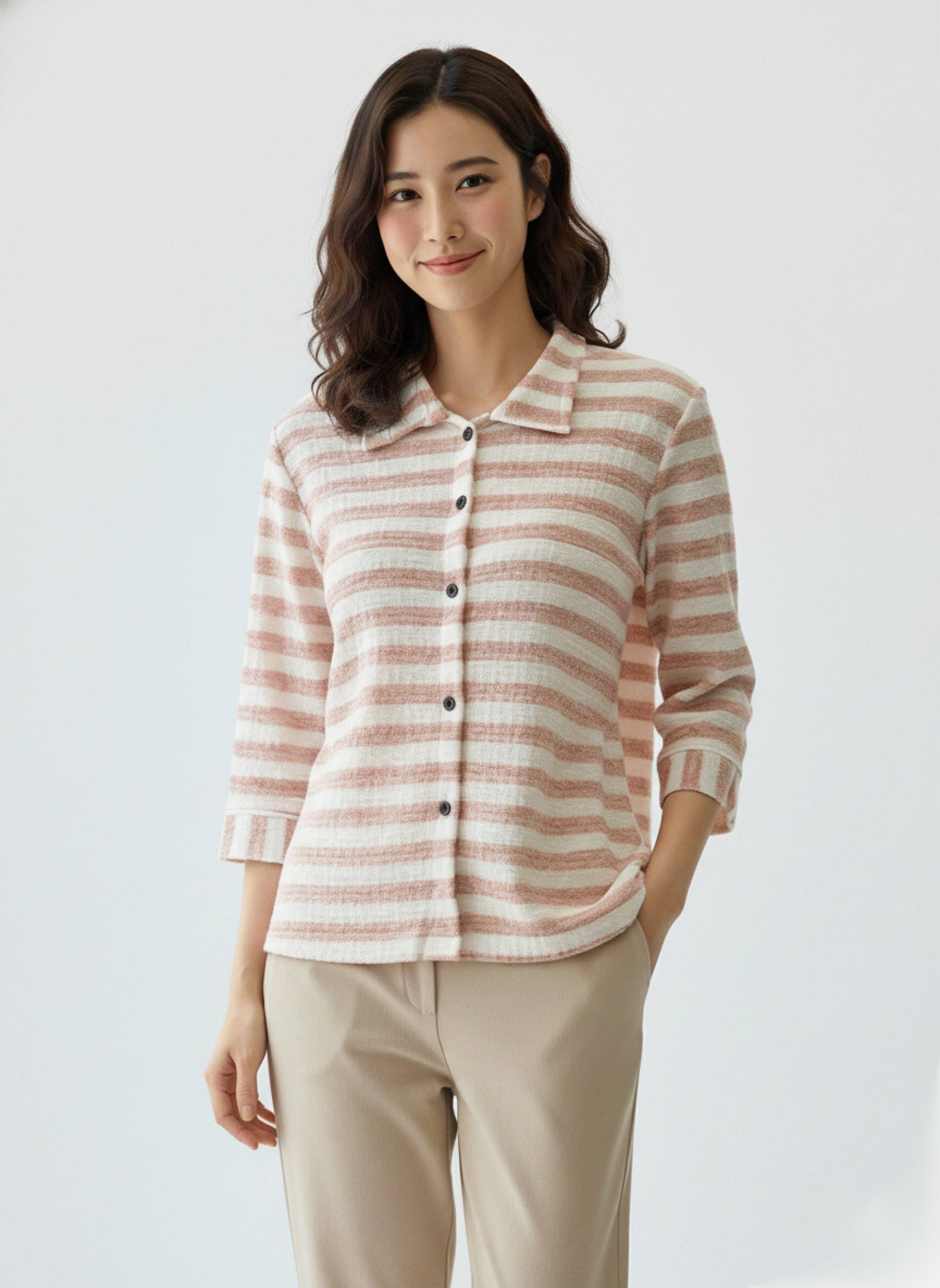 Camicia Pink Stripes