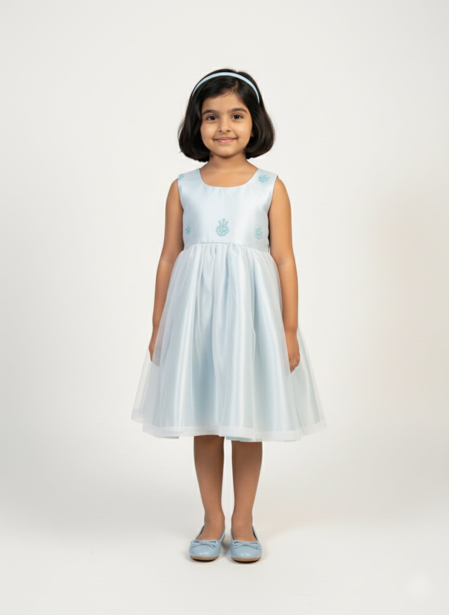 Cloudy Sky Twirl Frock