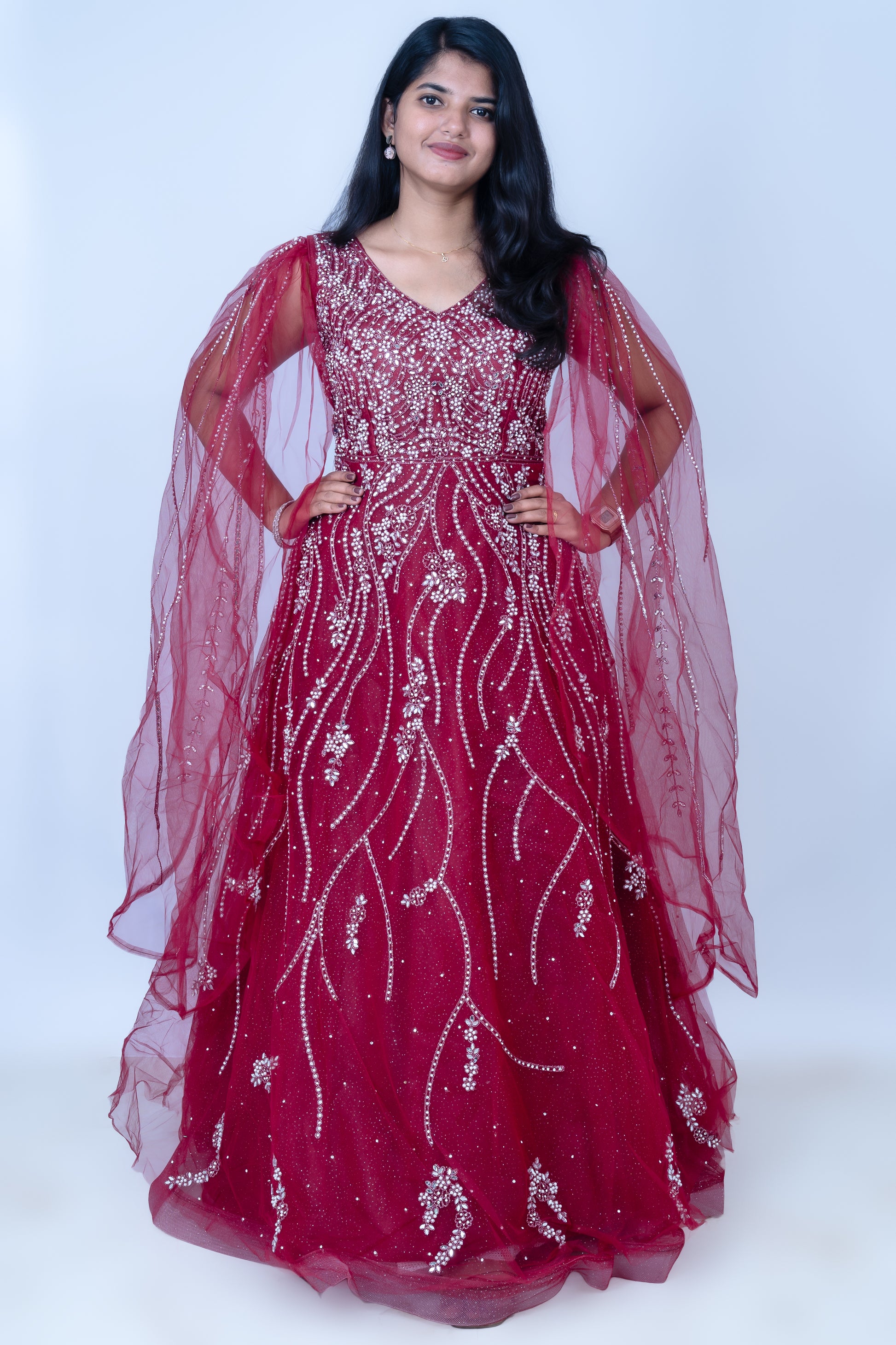 Crimson Royale Bridal Gown