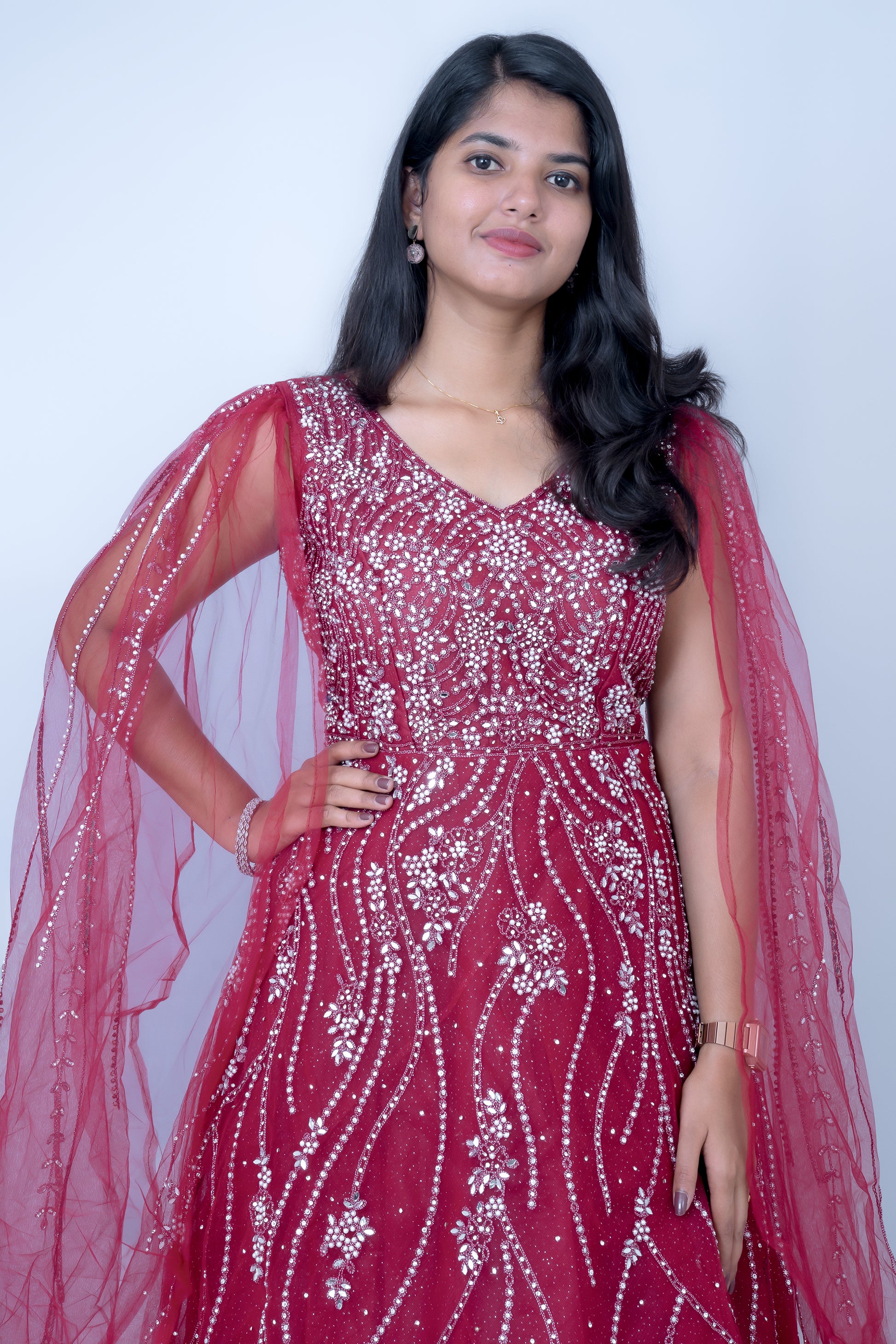 Crimson Royale Bridal Gown