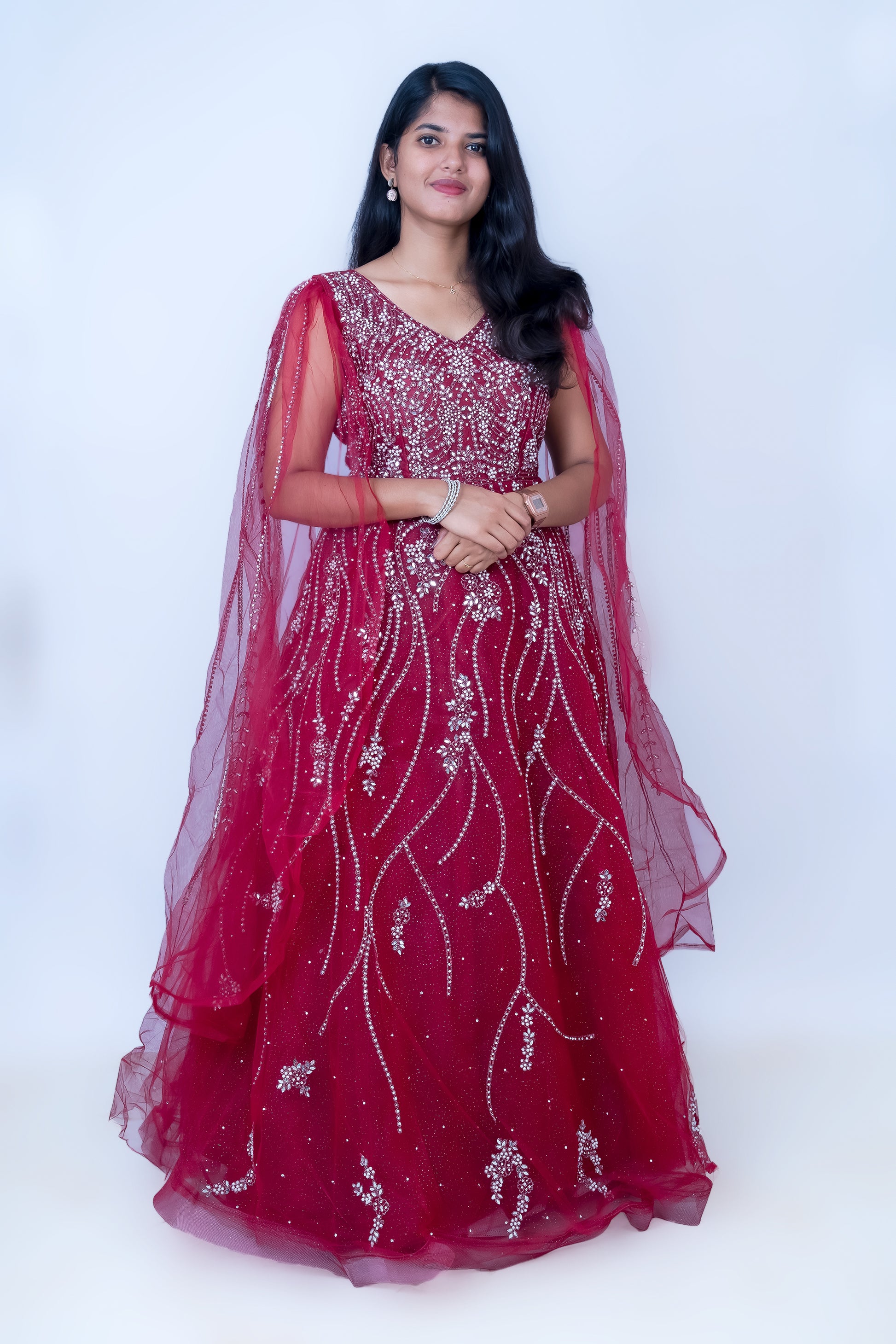 Crimson Royale Bridal Gown