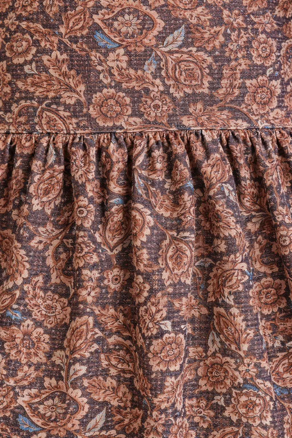 Image of Kids Frock - Brown - 1070