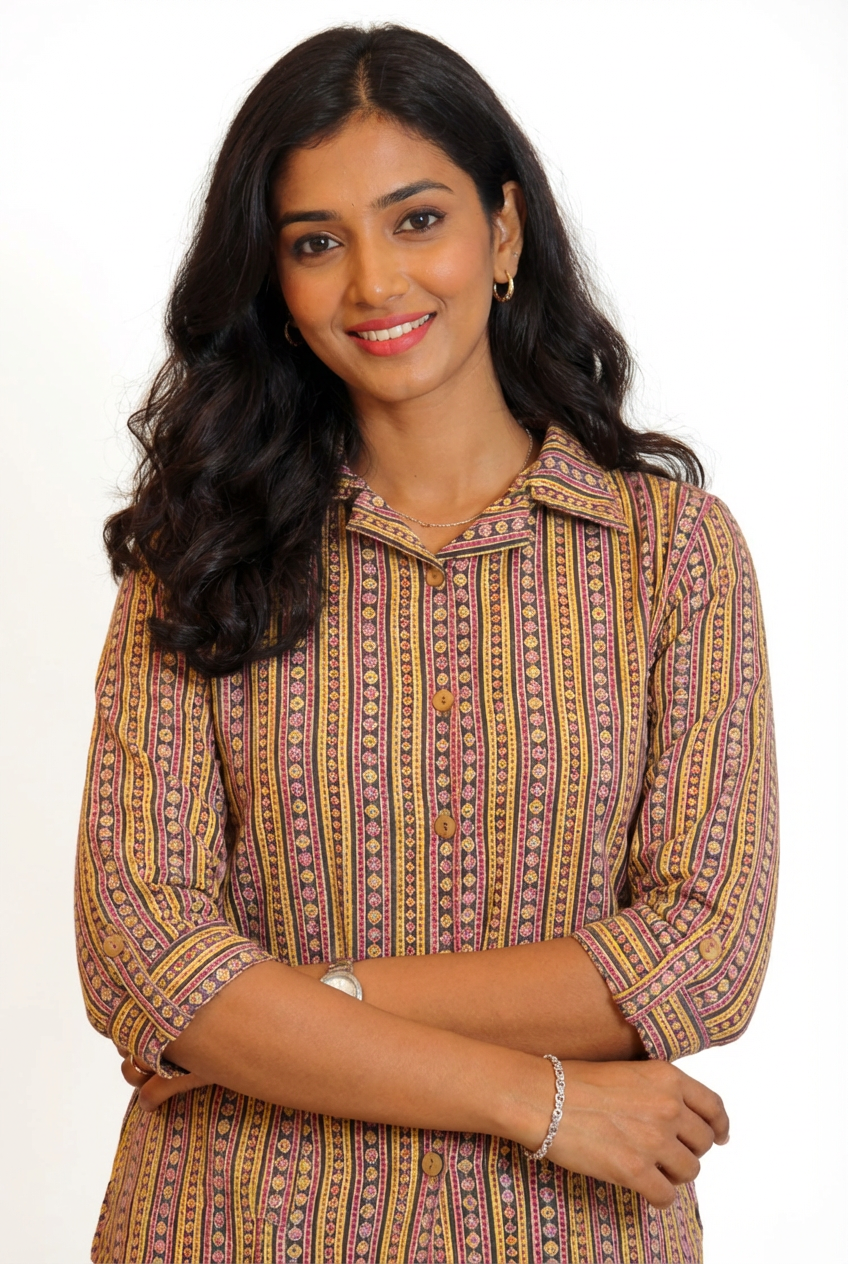 Image of Cream Ladies Shirt