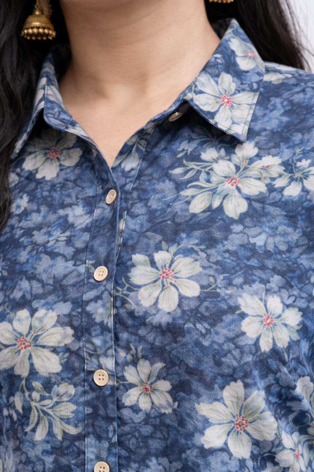 Image of Gray - A-Line Kurti