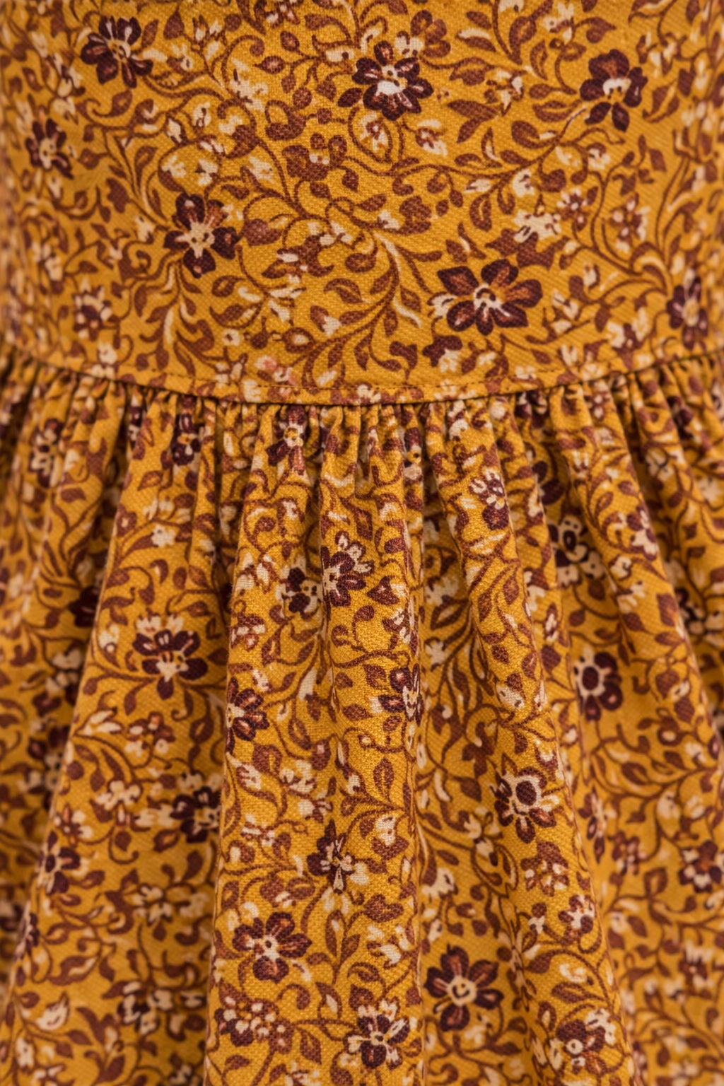 Image of Kids Frock - Yellow - 1070