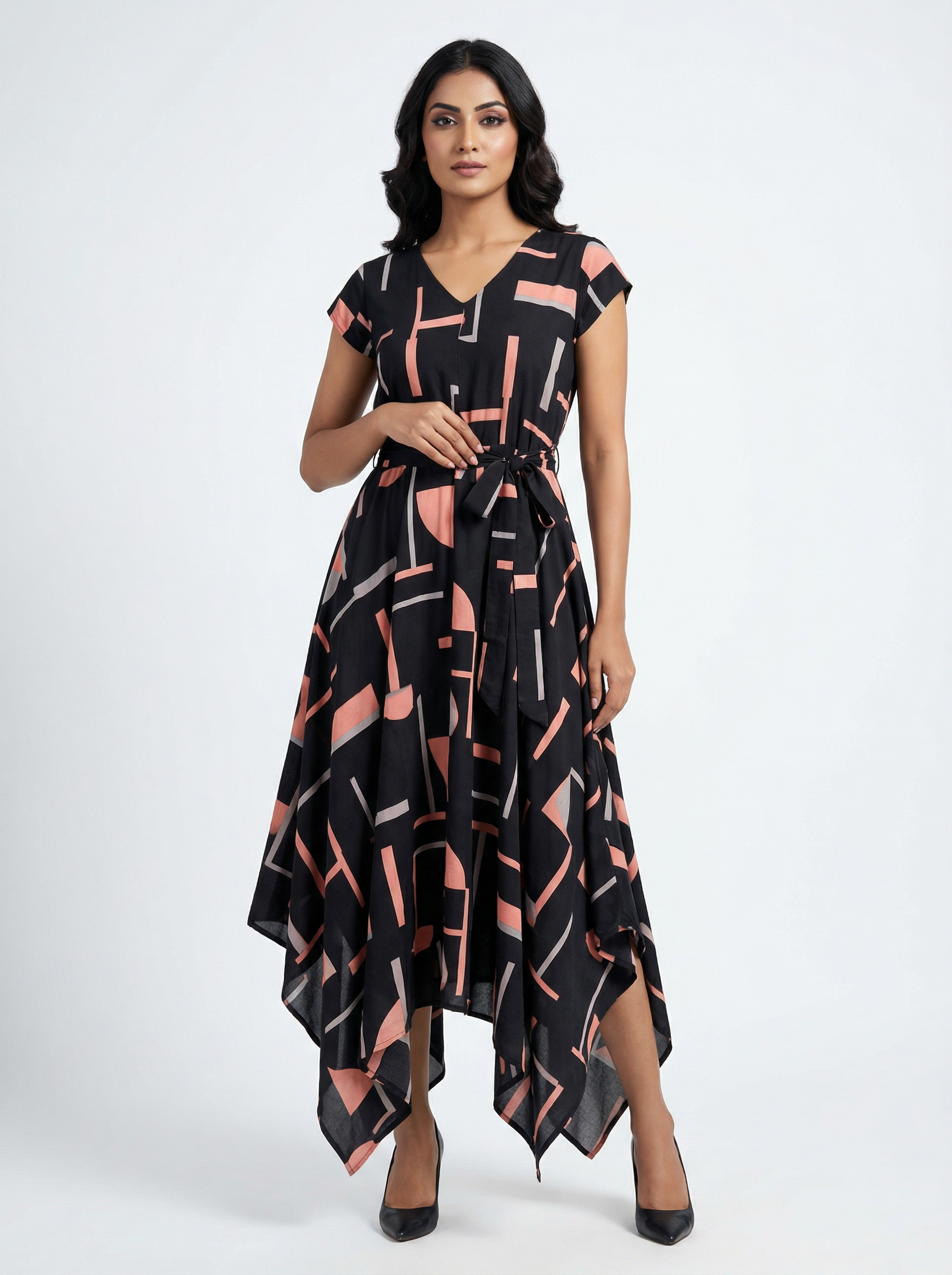 Image of Black - Waterfall Maxi