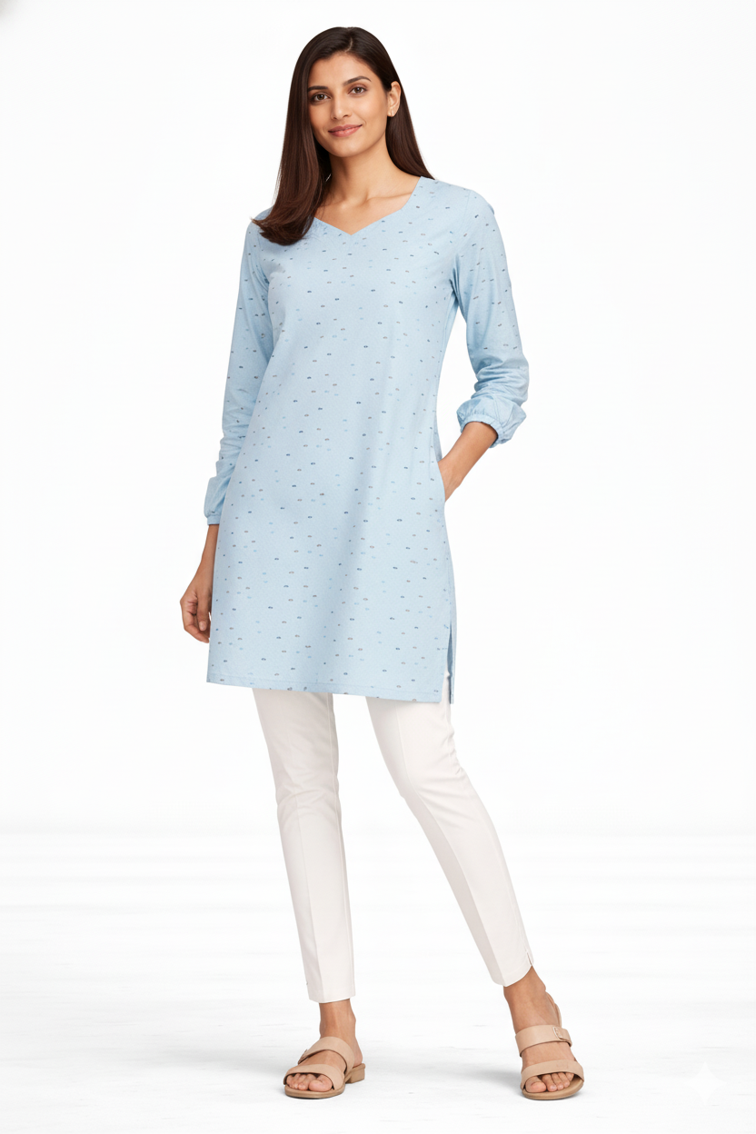Image of Blue - Short Top