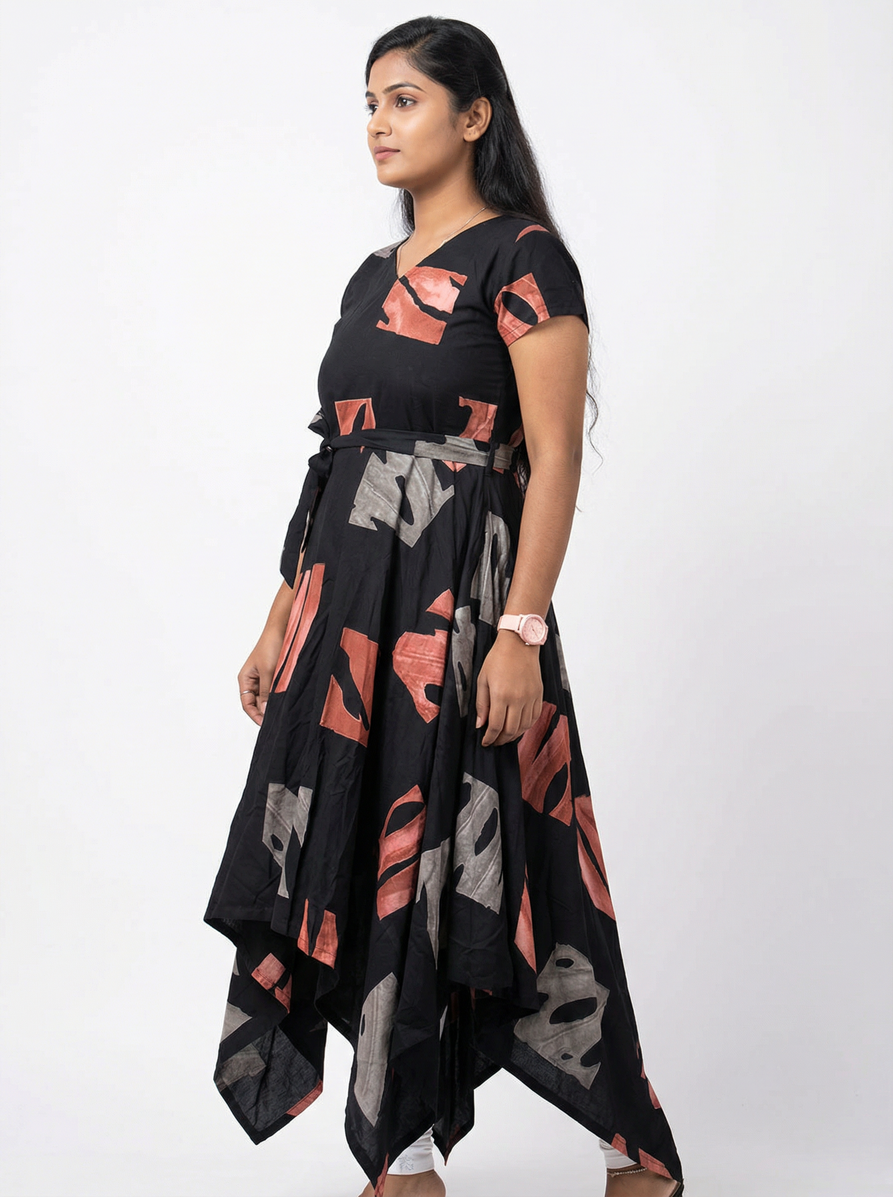 Image of Black - Waterfall Maxi