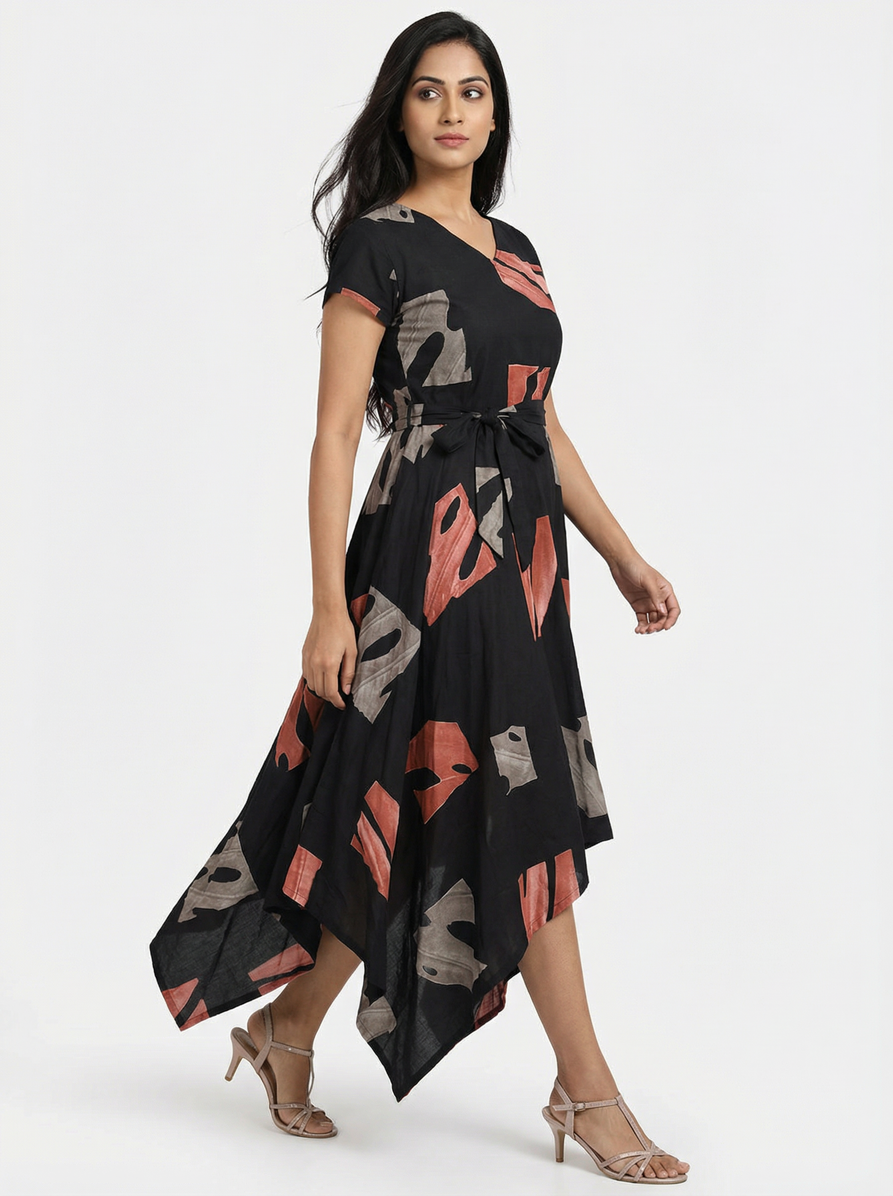 Image of Black - Waterfall Maxi