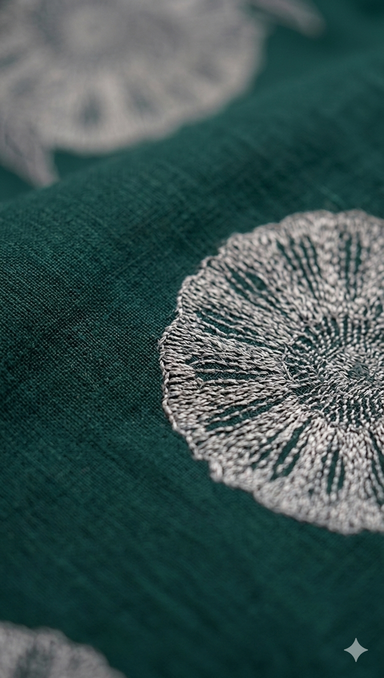 Image of Dark Green Circular Frock