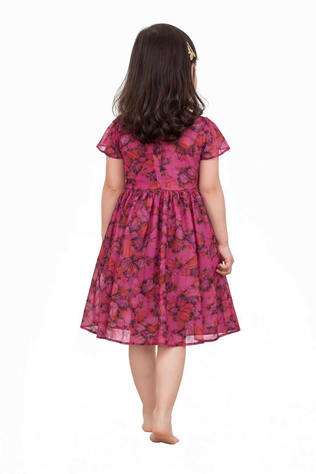 Image of Kids Frock - Pink - 1070