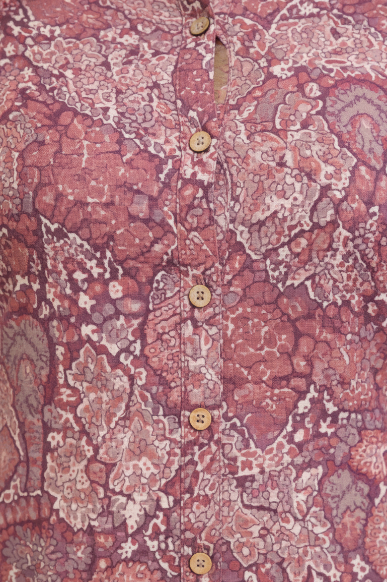 Image of Maroon- A-Line Kurti