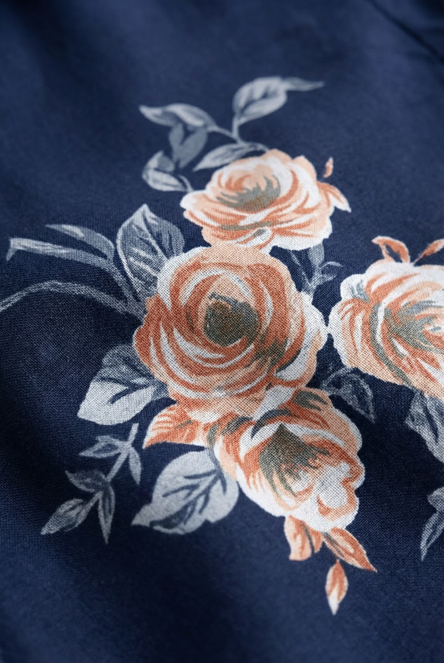 Image of Navy Blue- A-Line Kurti