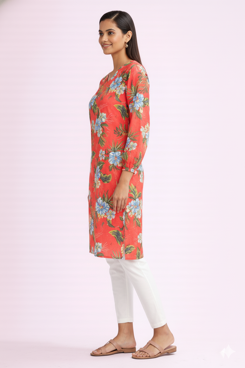 Image of Red - Short Top