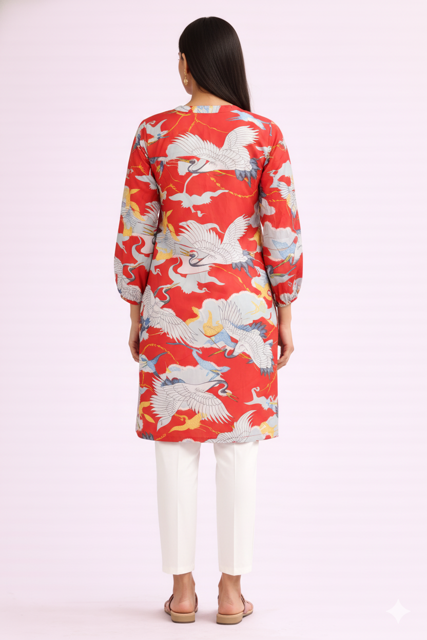 Image of Red - Short Top