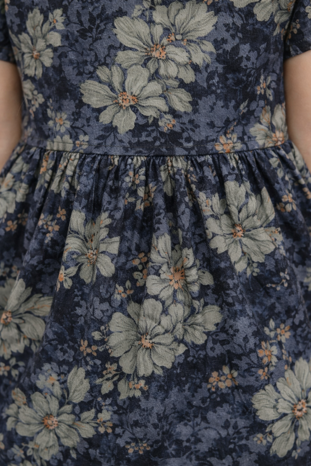 Image of Kids Frock - Grey - 1070