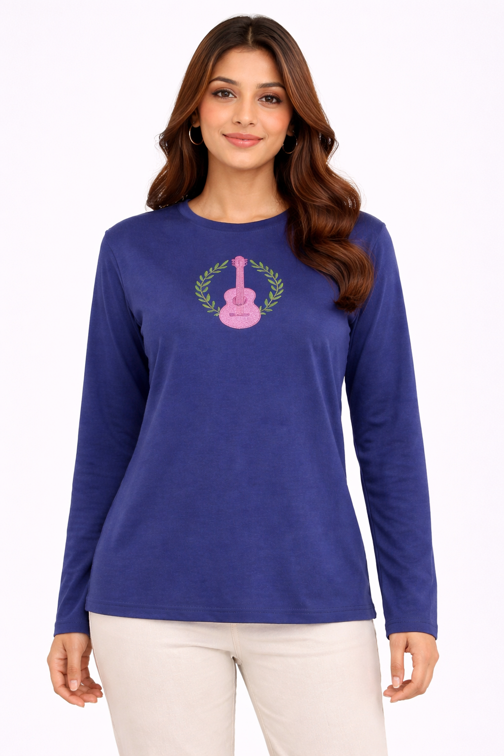 Image of Blue -Full Hand T-Shirt