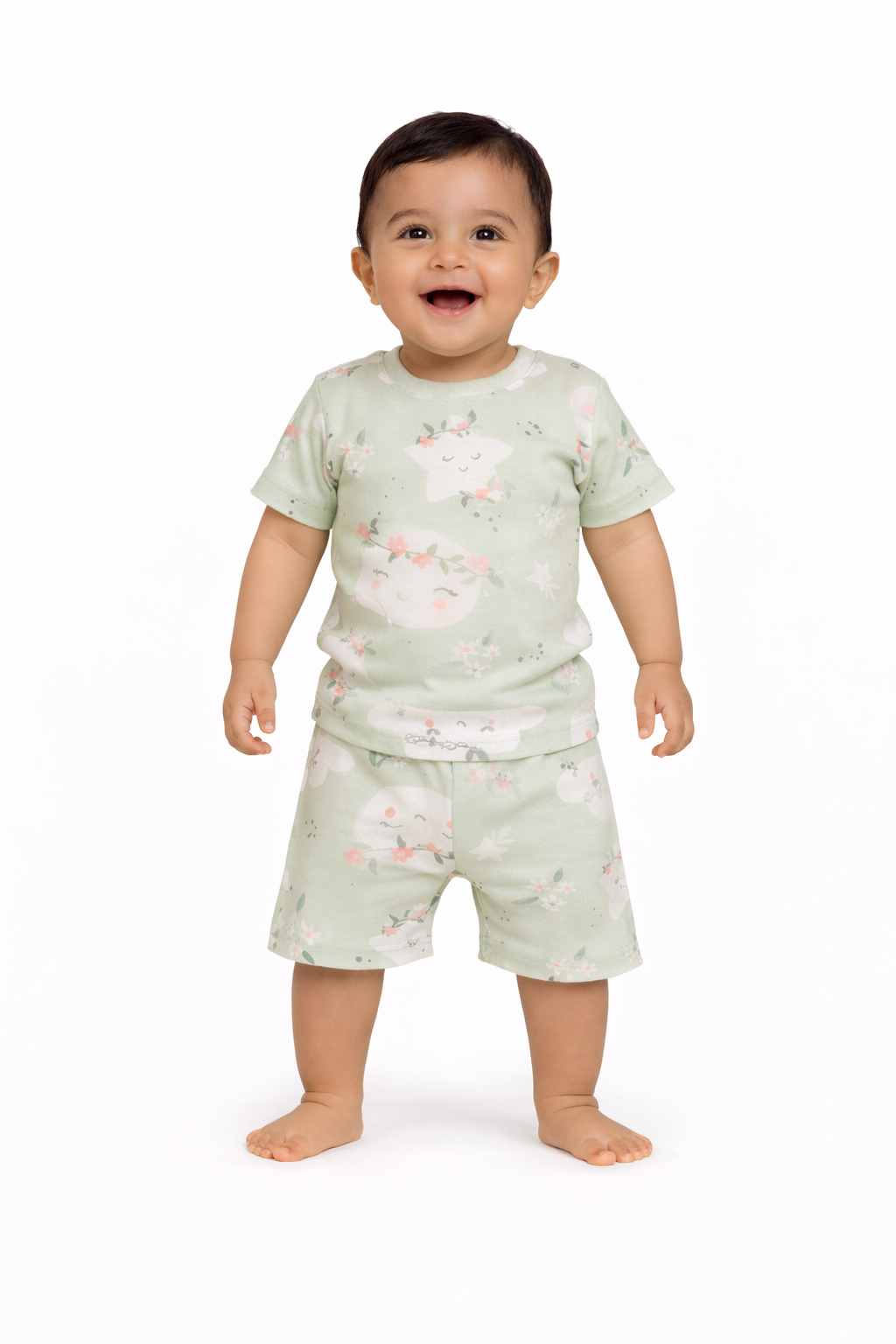 Image of T - Shirt and Short - Green
