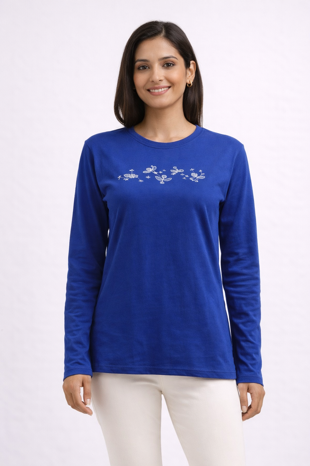 Image of Blue -Full Hand T-Shirt