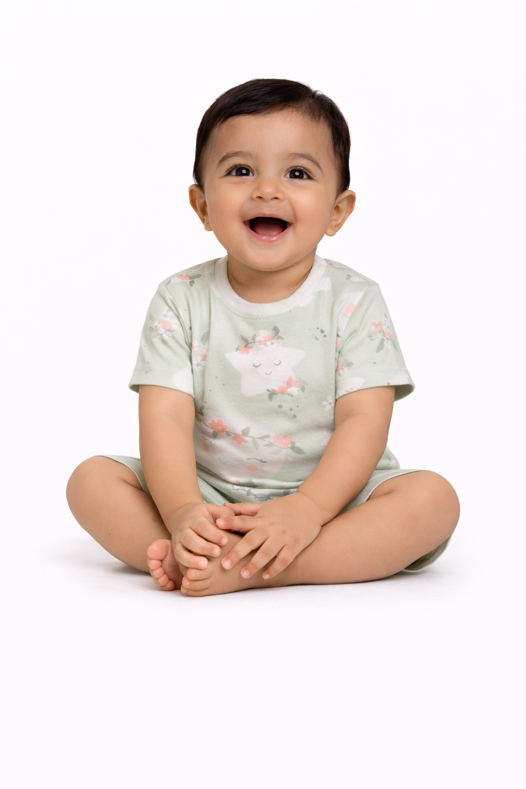 Image of T - Shirt and Short - Green
