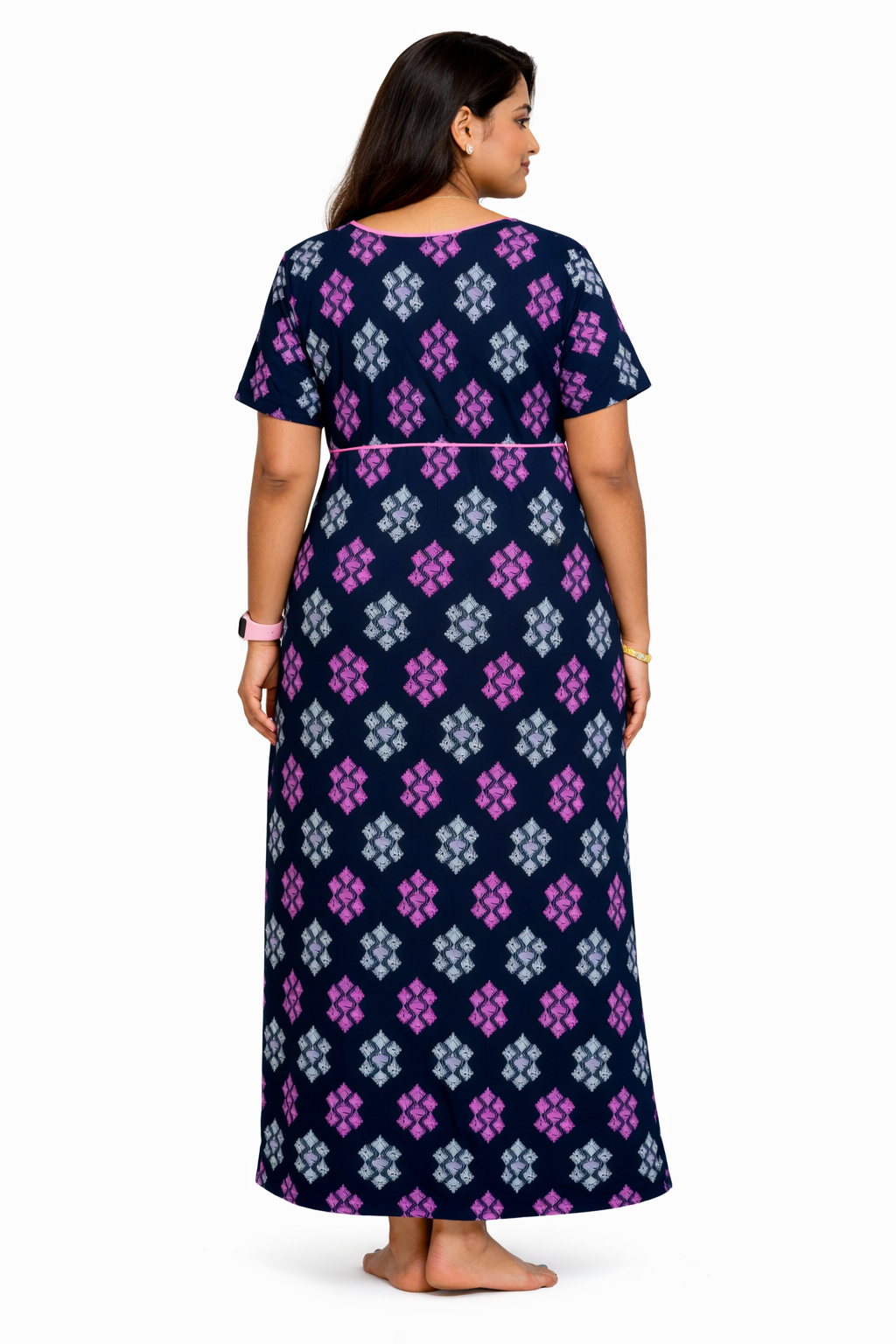 Image of Navy Blue Nighty
