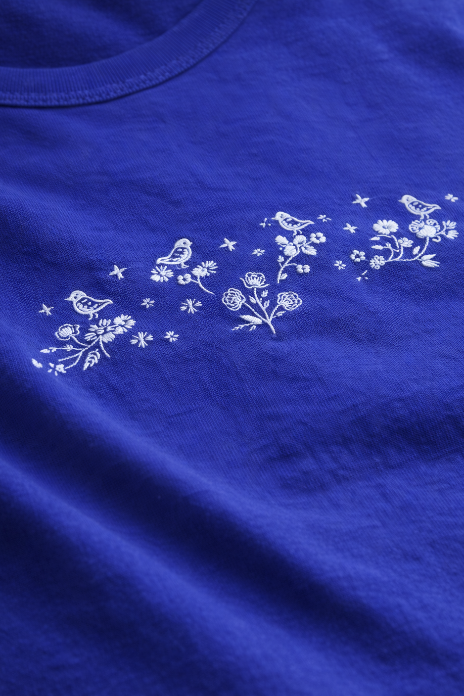 Image of Blue -Full Hand T-Shirt
