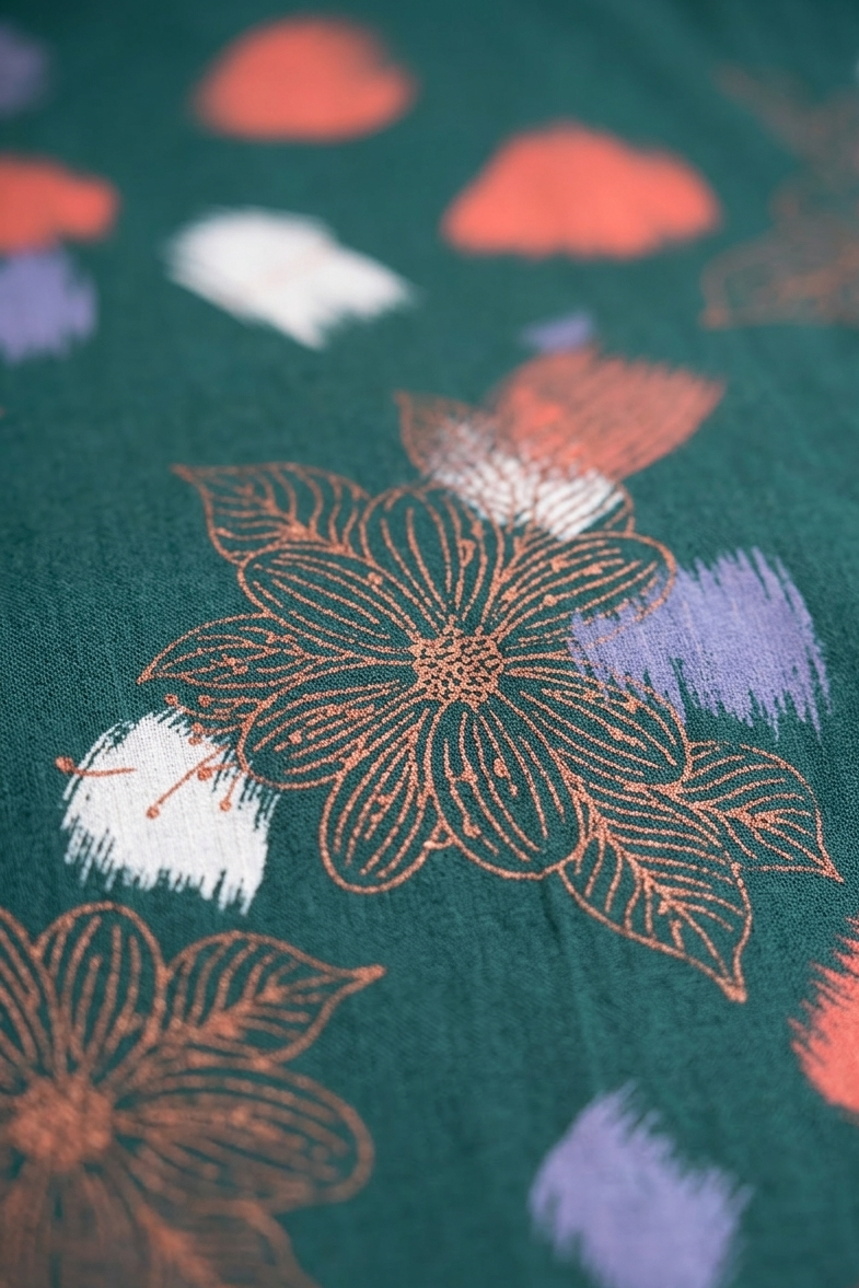 Image of Dark Green - A-Line Kurti