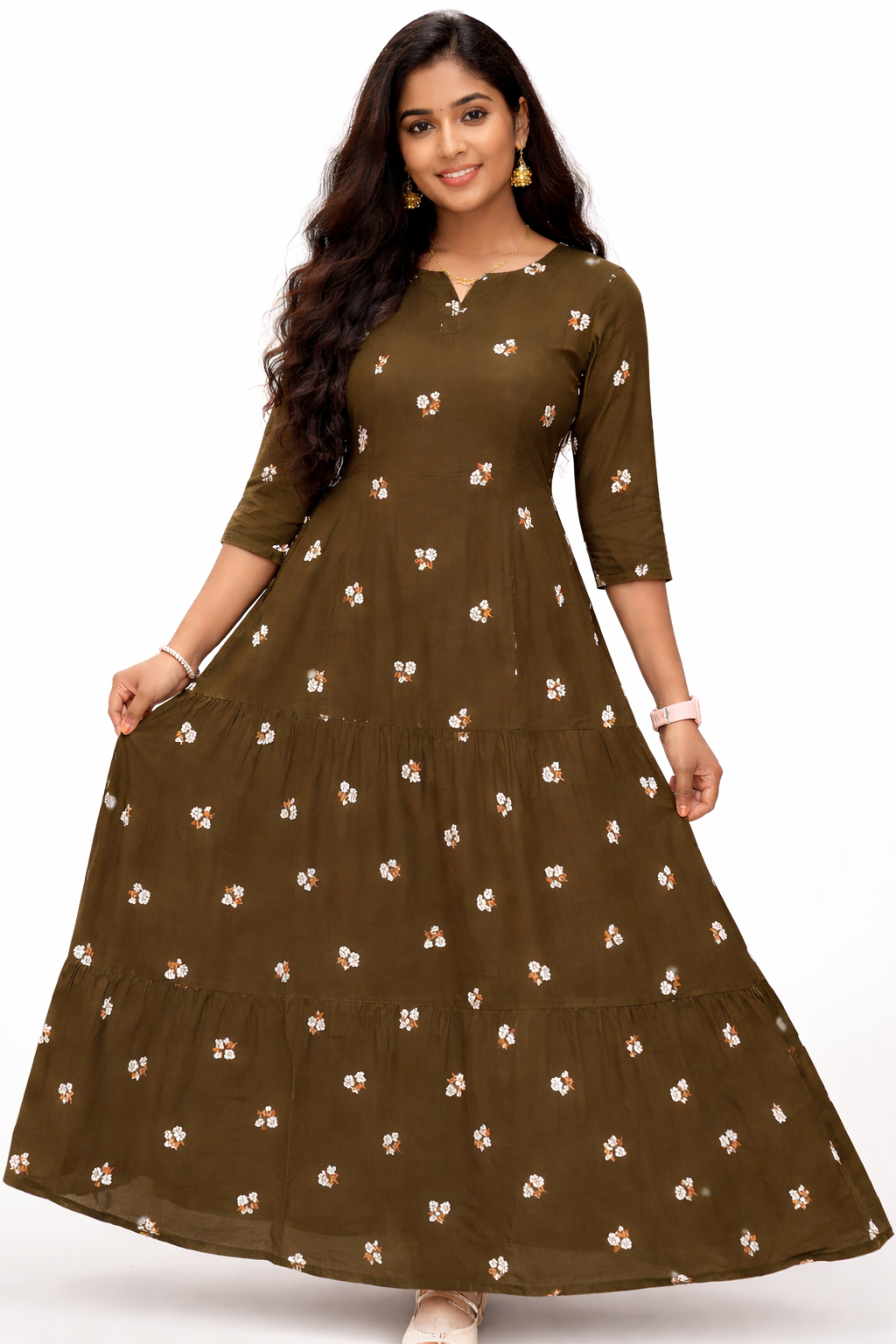 Image of Olive Circular Frock