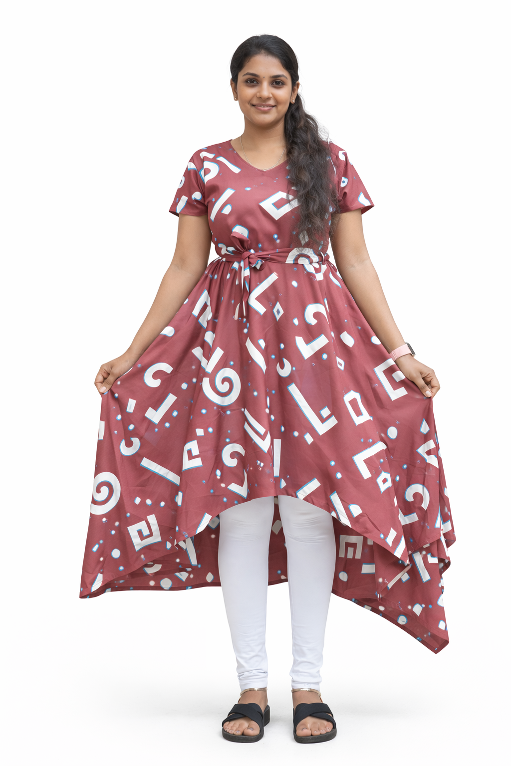 Image of Brown - Waterfall Maxi