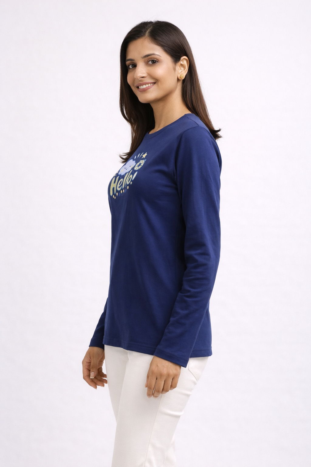 Image of Red -Full Hand T-Shirt