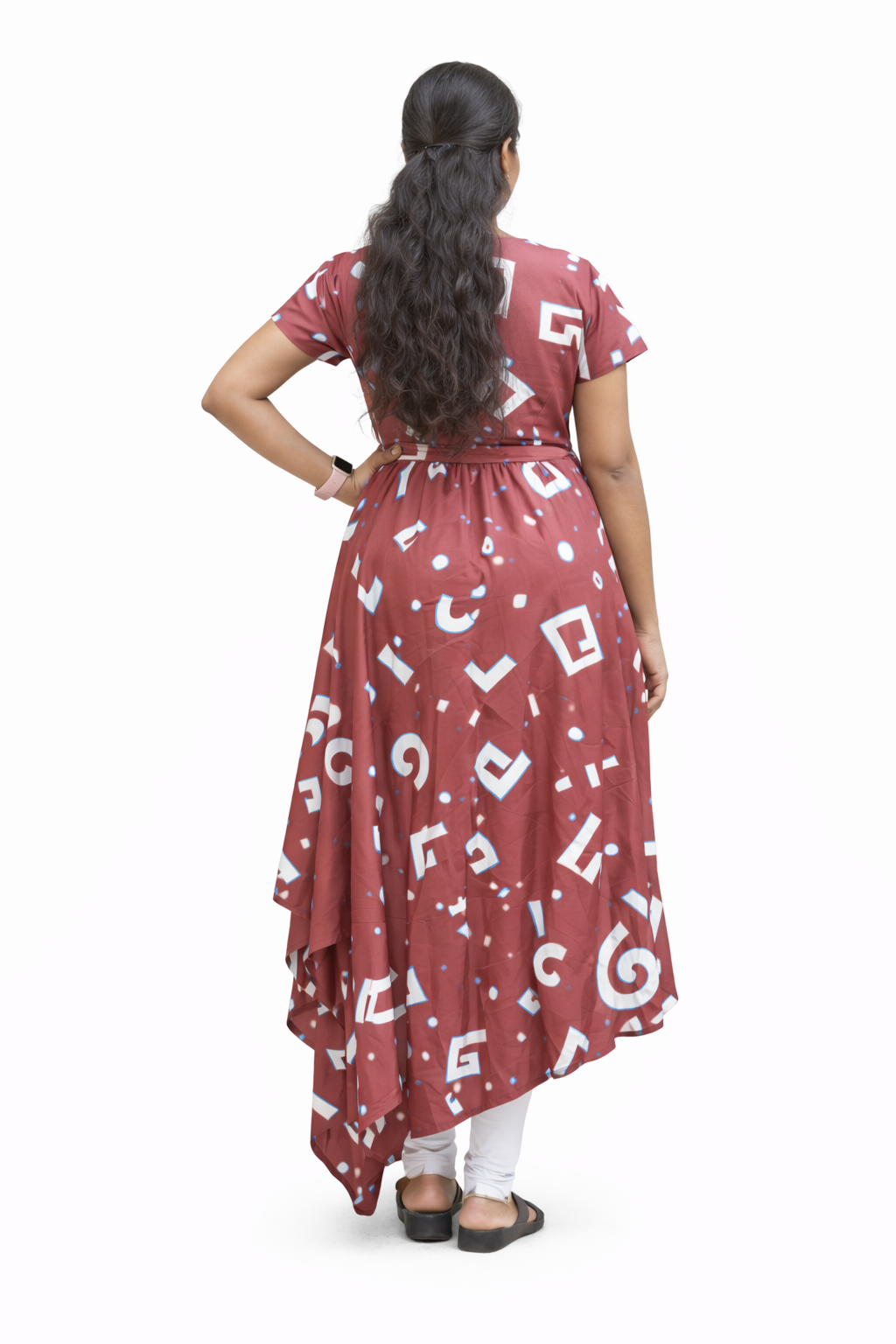 Image of Brown - Waterfall Maxi