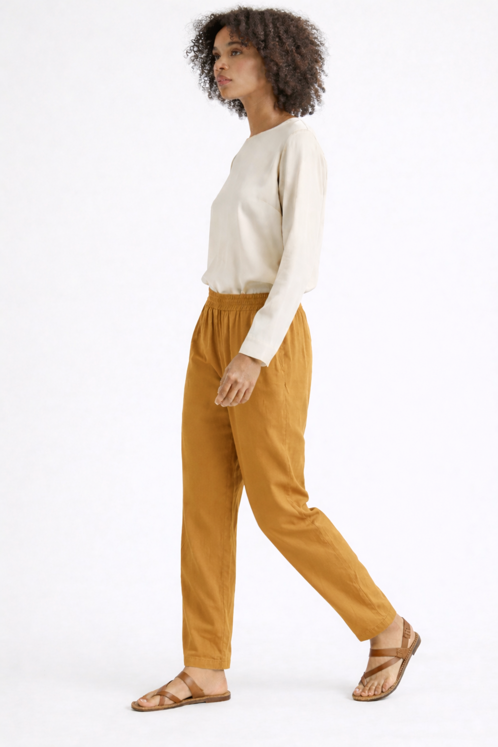 Image of Mustard - Straight Pant