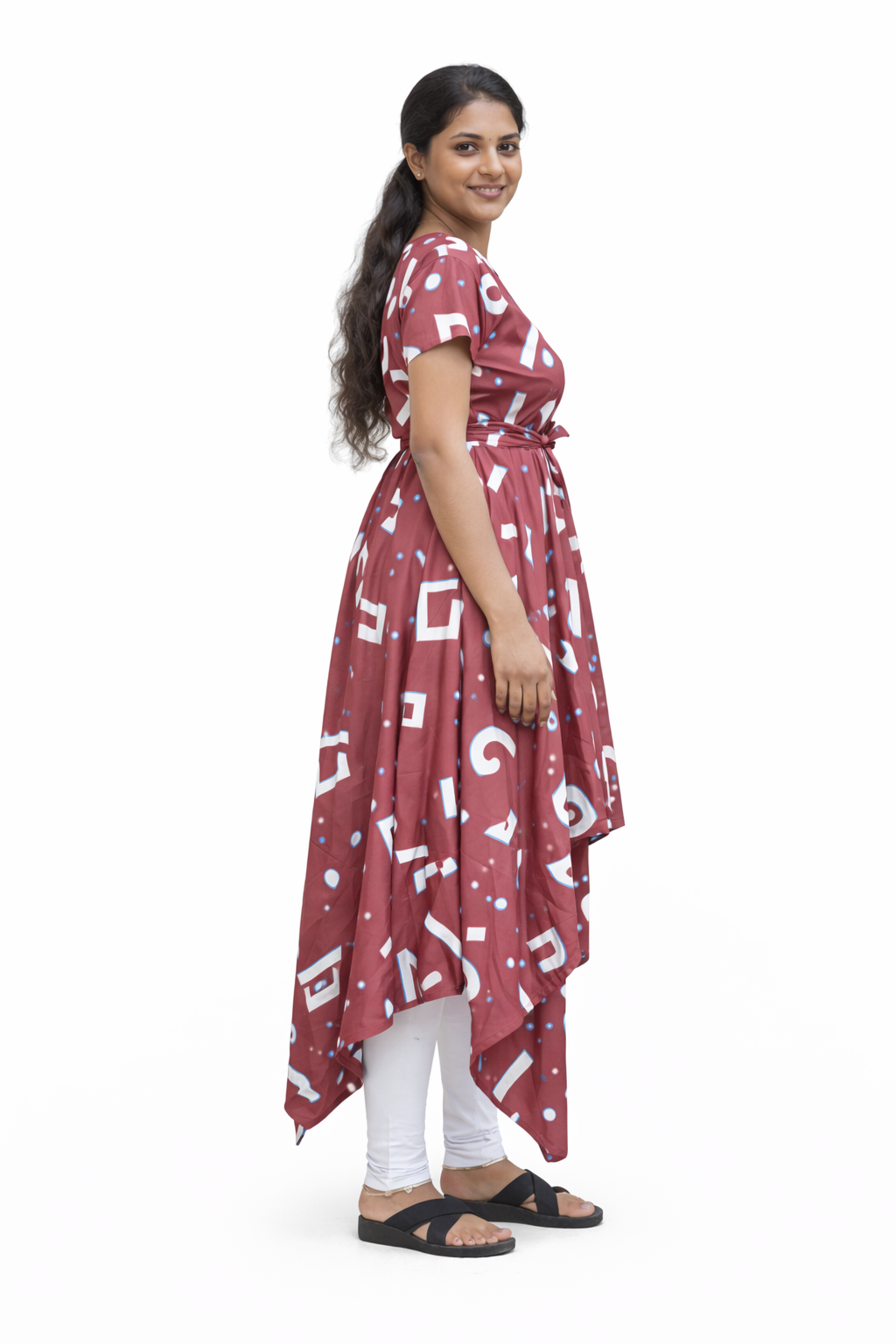 Image of Brown - Waterfall Maxi