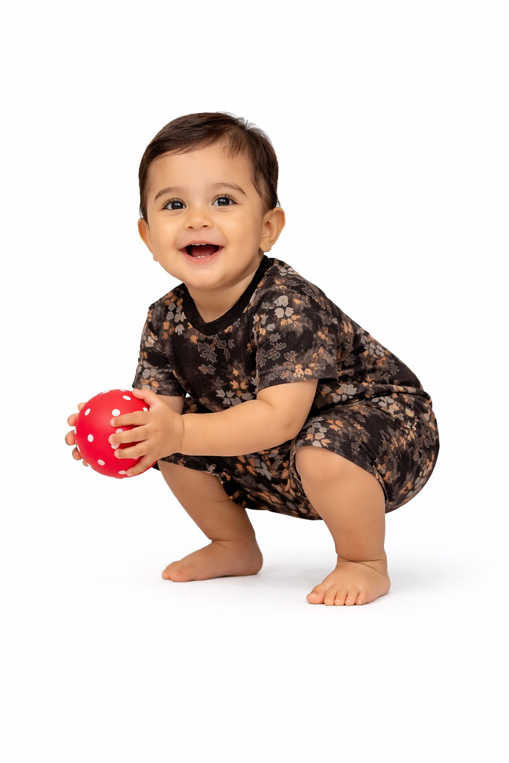 Image of T - Shirt and Short - Black