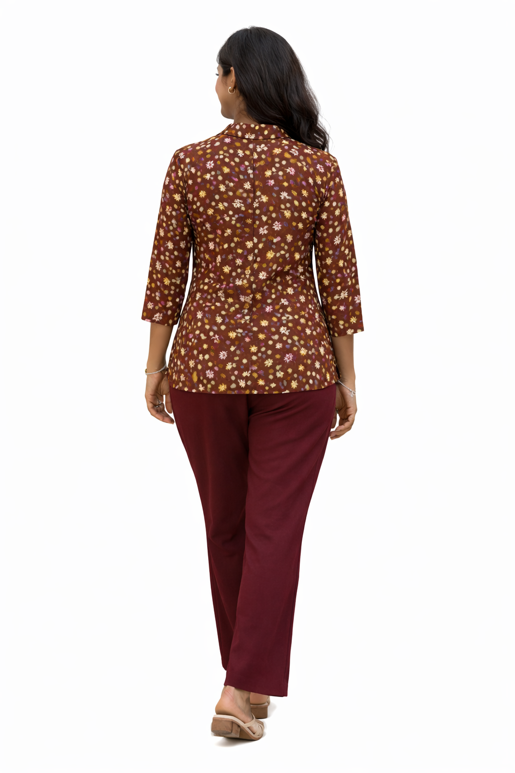 Image of Brown Ladies Shirt