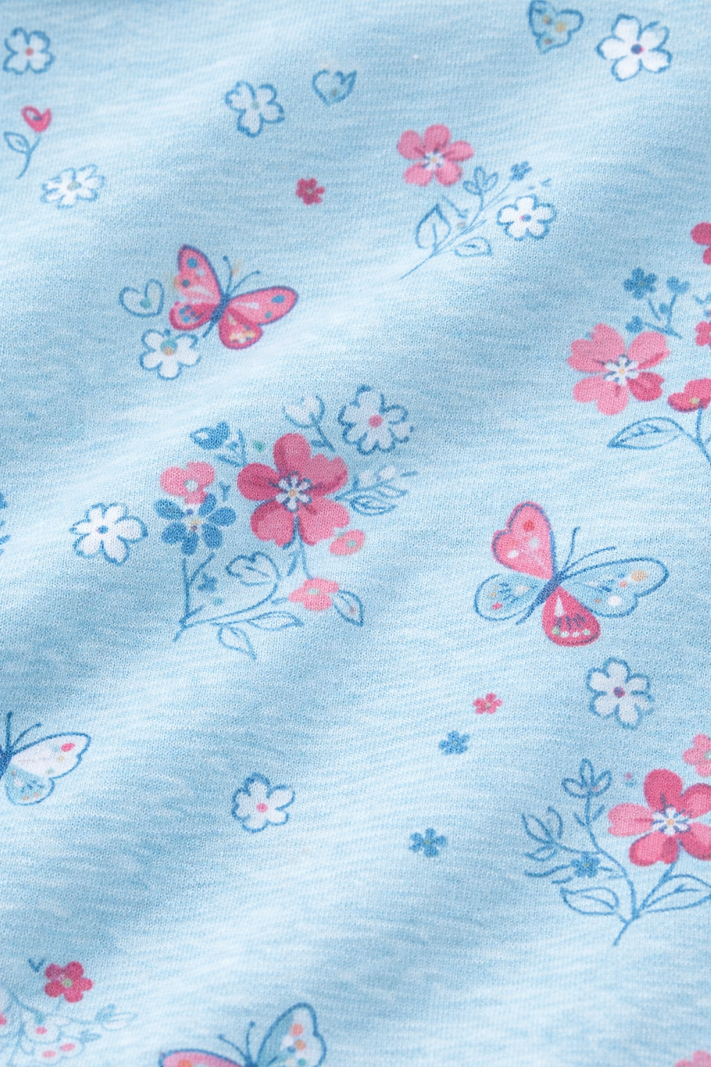 Image of T-Shirt and Pant Cuff - Blue - Nilan - 1080
