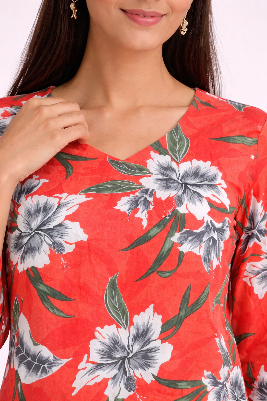 Image of Red - Short Top