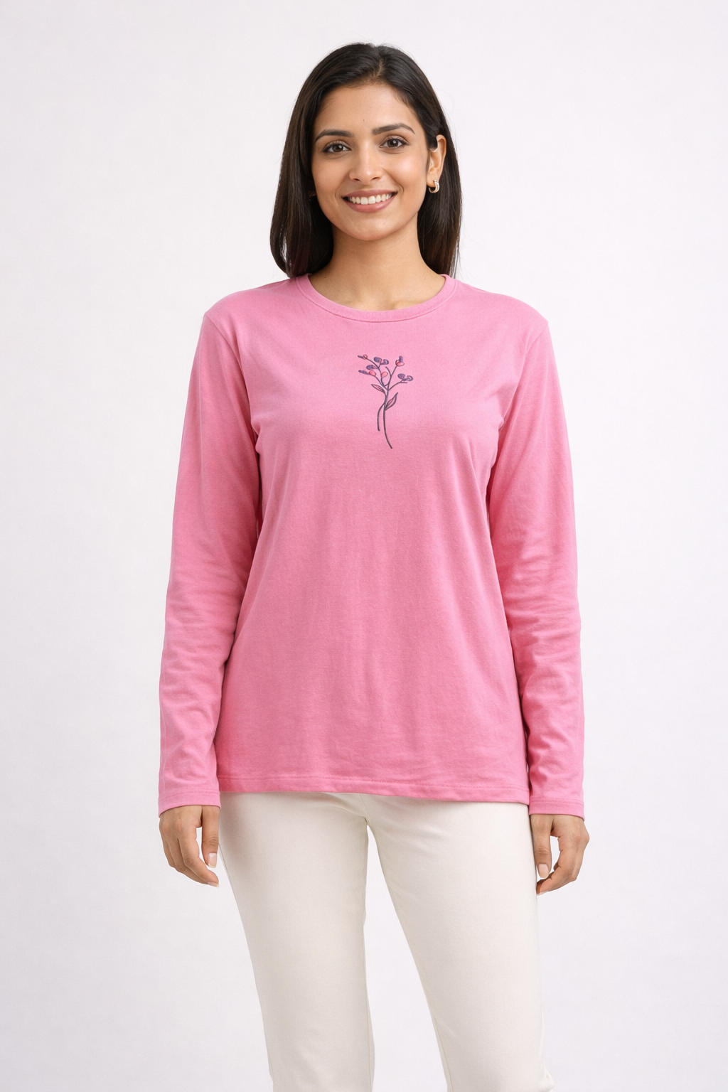 Image of Pink -Full Hand T-Shirt