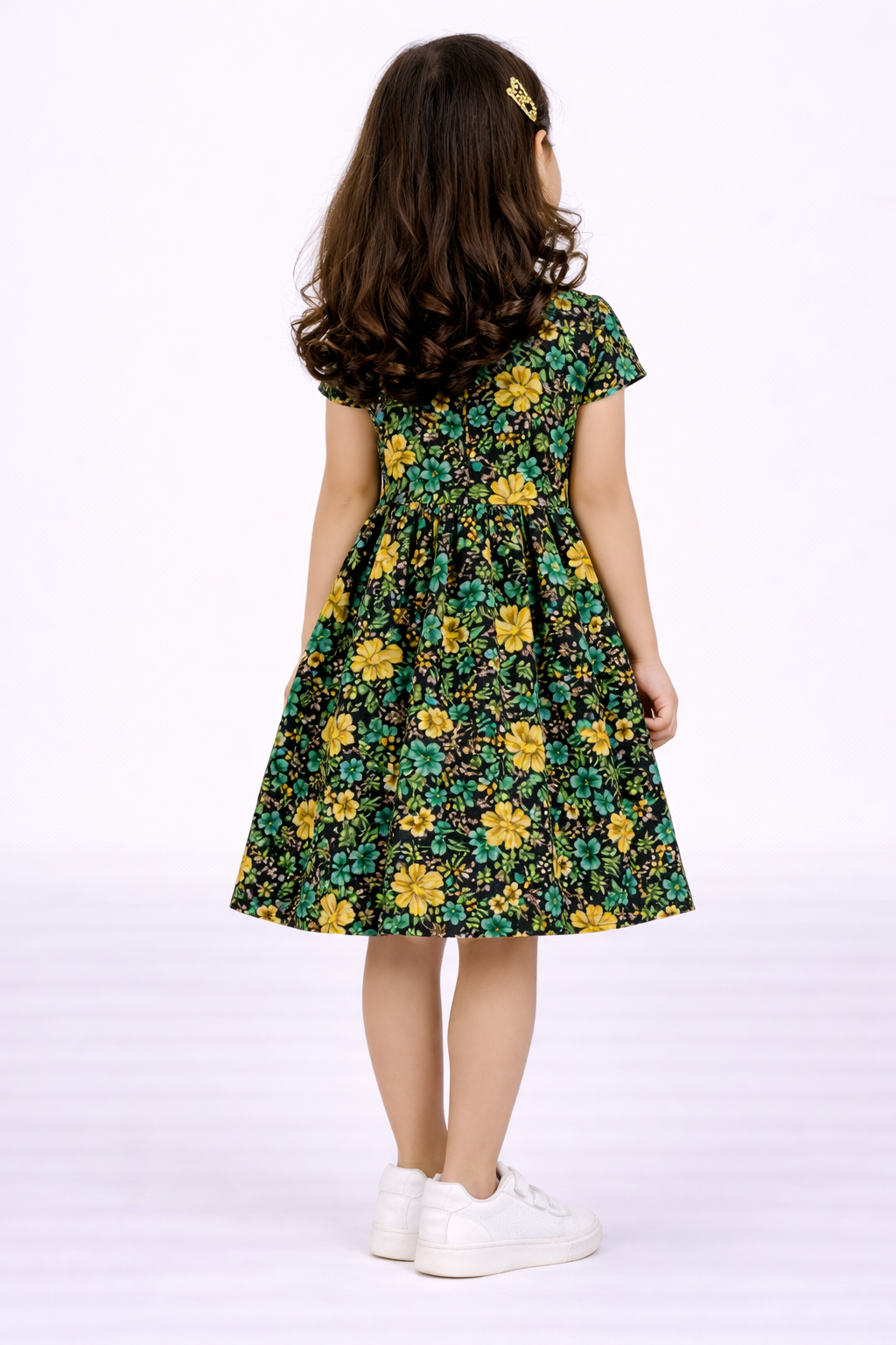 Image of Kids Frock - Black - 1070