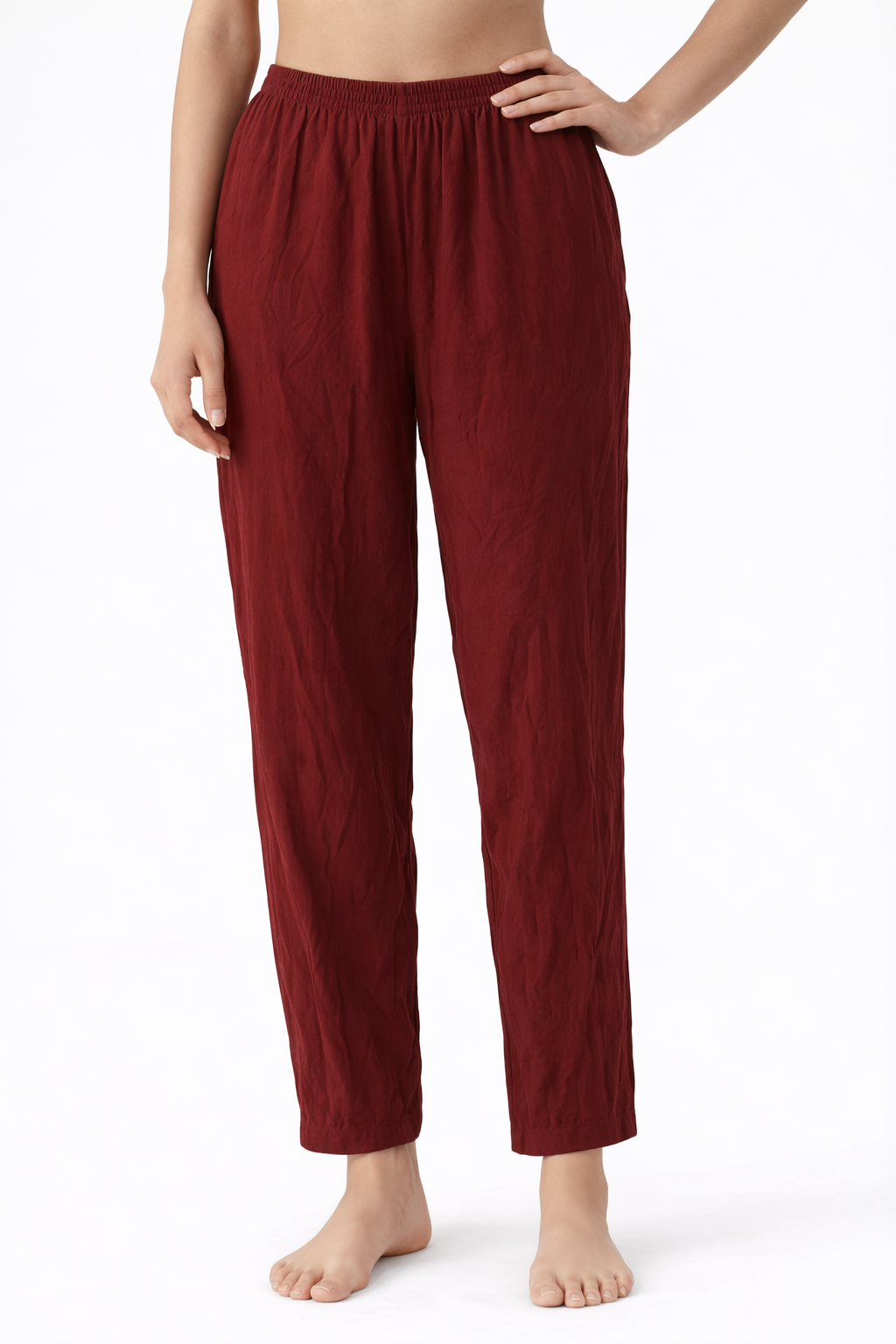 Image of Brown - Straight Pant