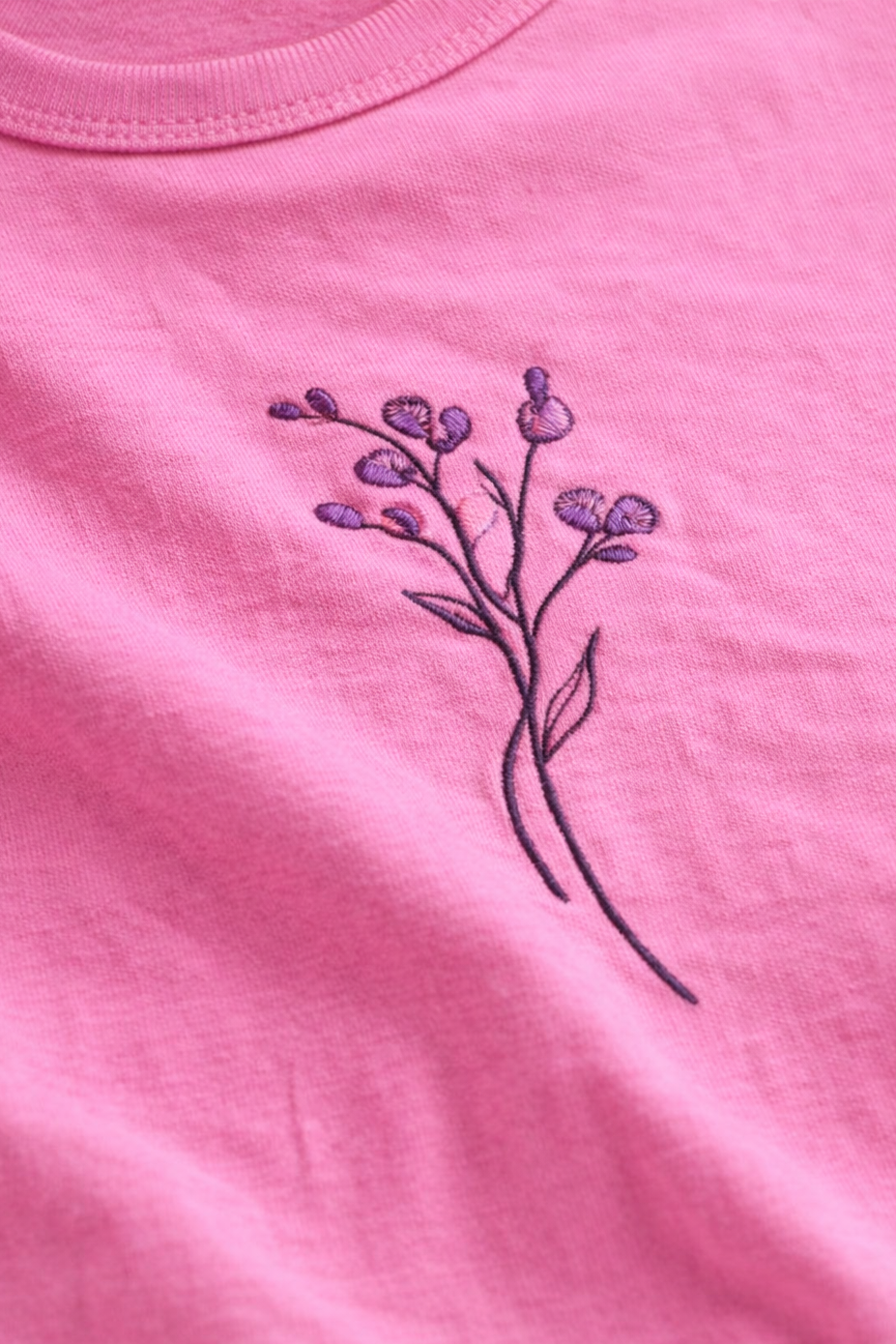 Image of Pink -Full Hand T-Shirt