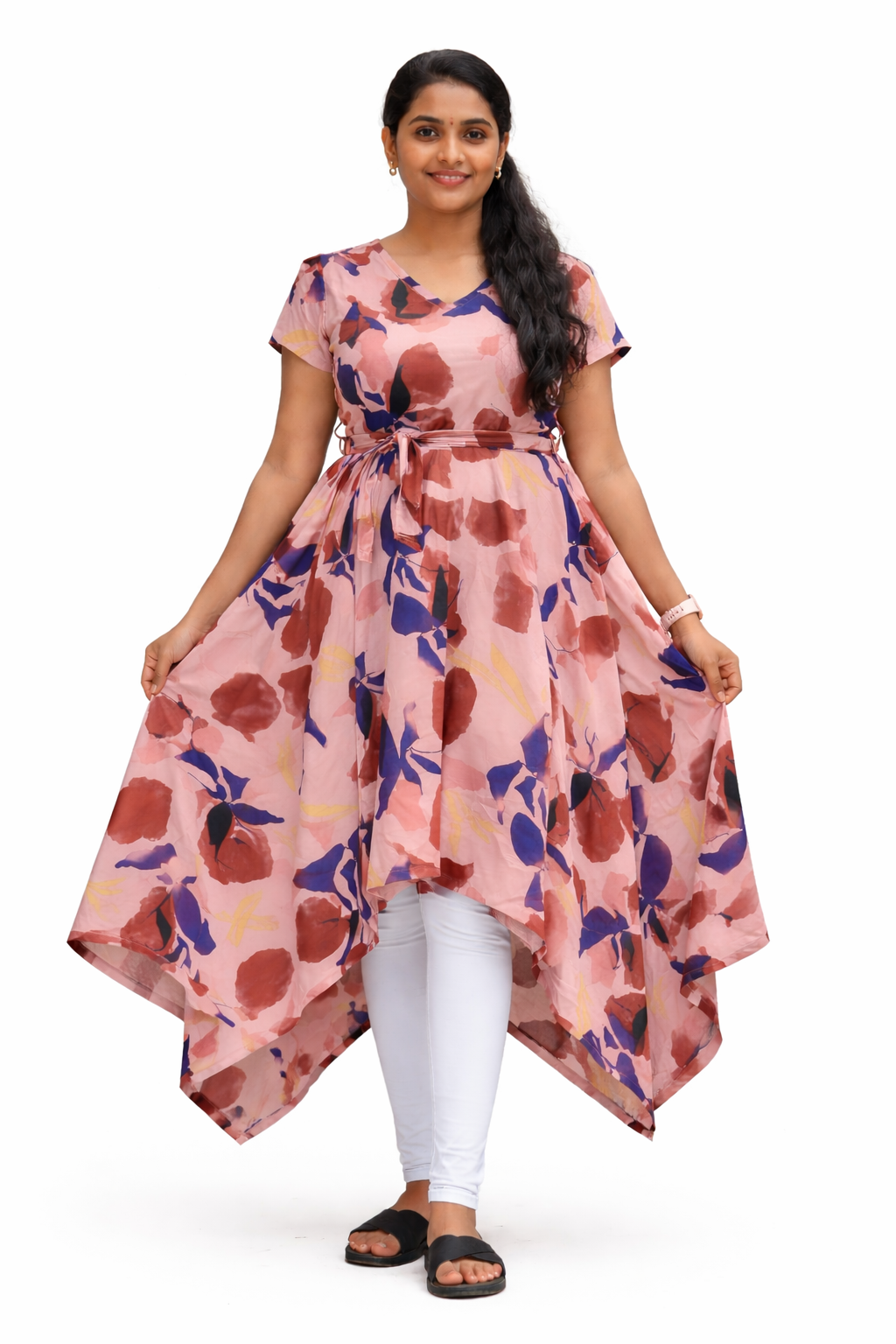 Image of Pink - Waterfall Maxi