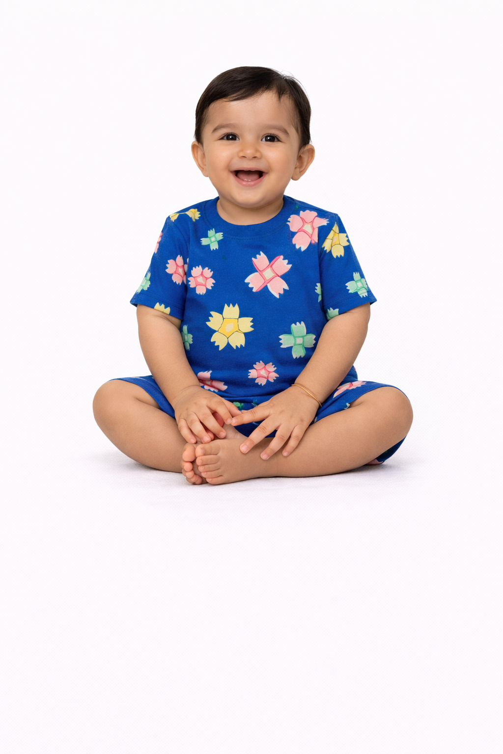 Image of T - Shirt and Short - Navy Blue