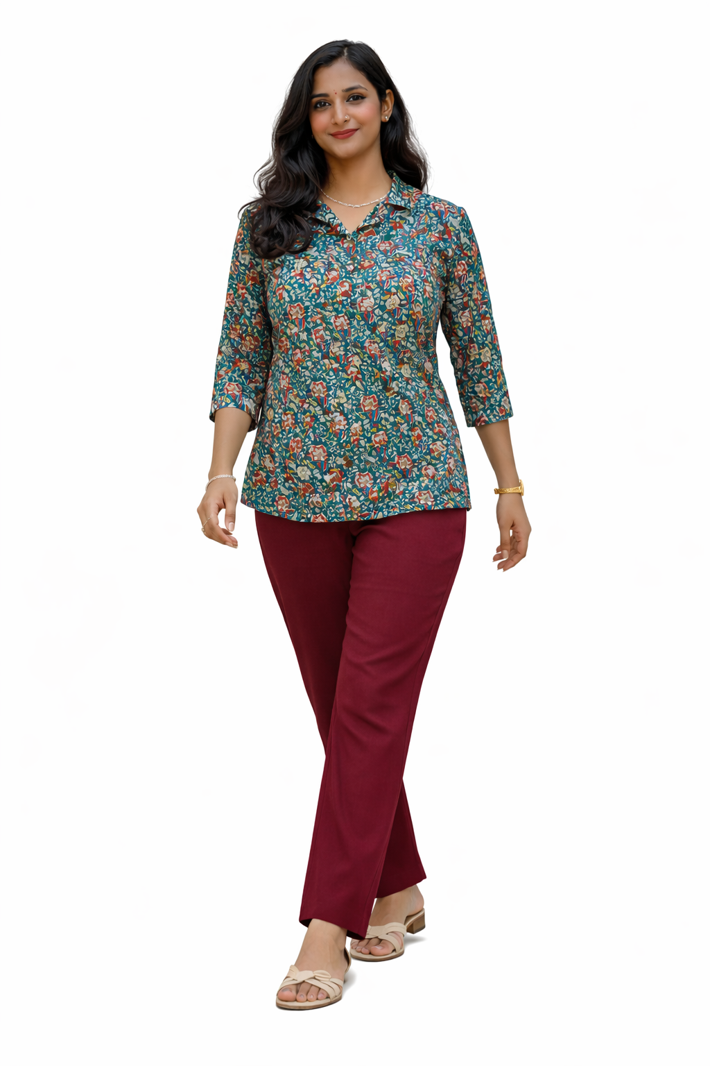 Image of Blue Ladies Shirt