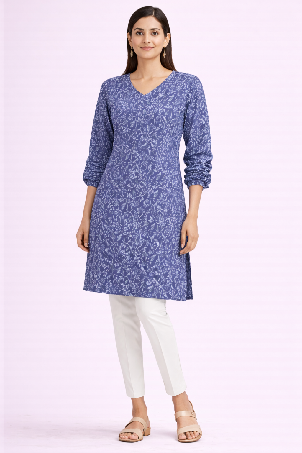 Image of Navy Blue - Short Top