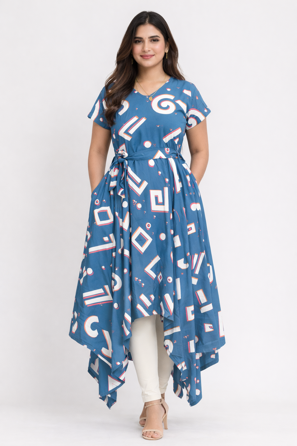 Image of Blue - Waterfall Maxi