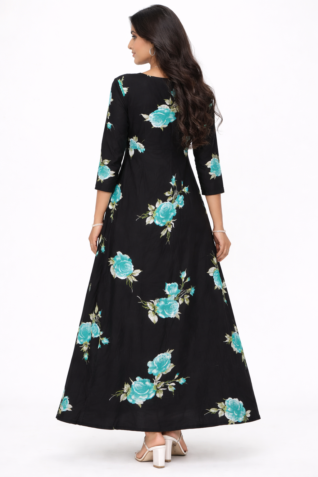 Image of Black Circular Frock