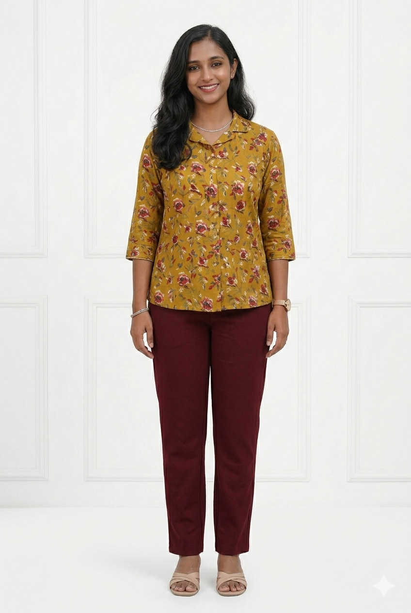 Image of Mustard Ladies Shirt