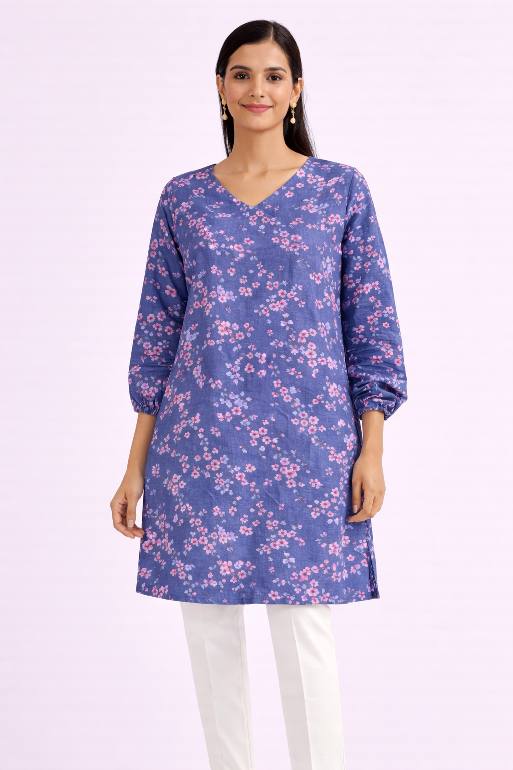 Image of Navy Blue - Short Top
