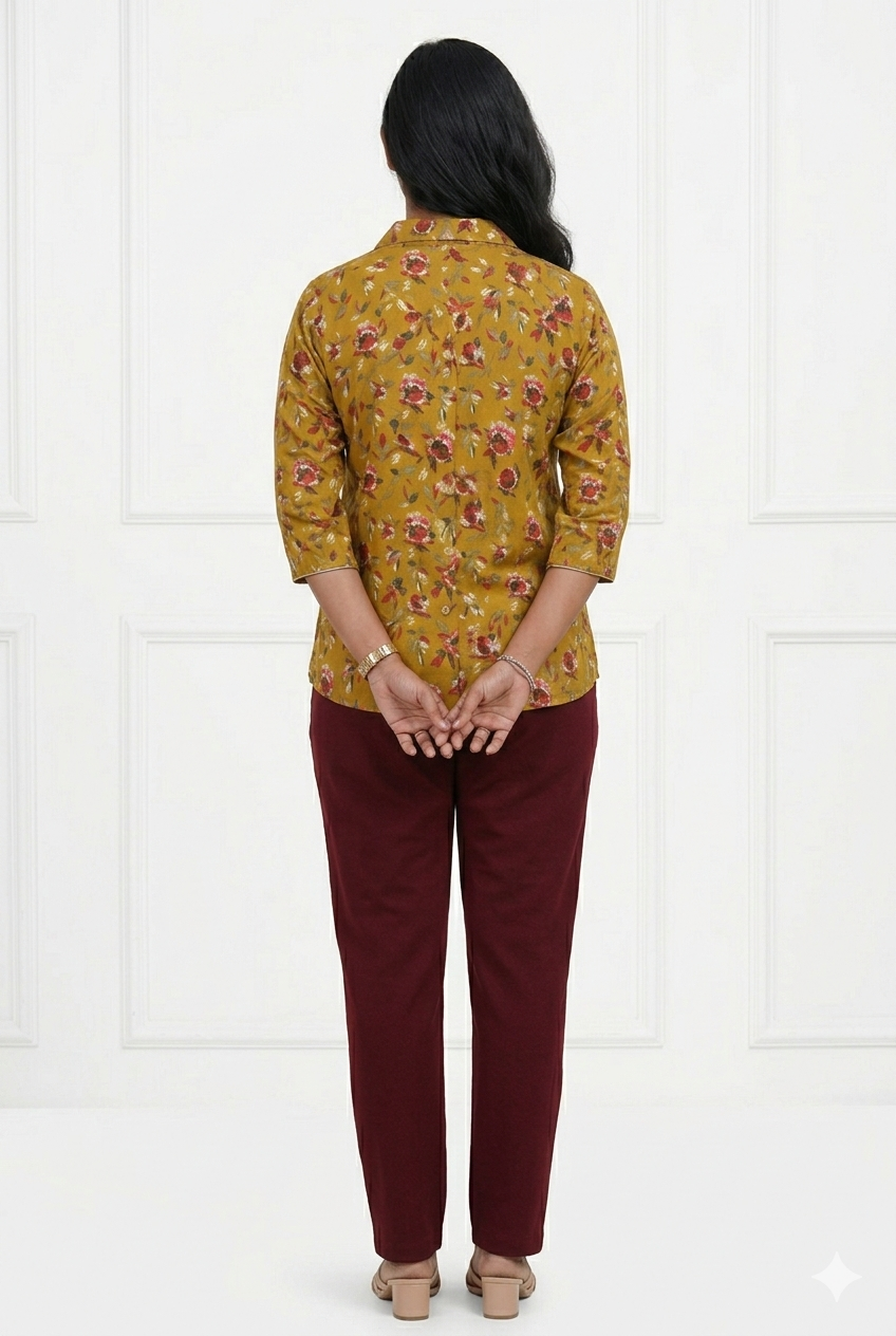Image of Mustard Ladies Shirt